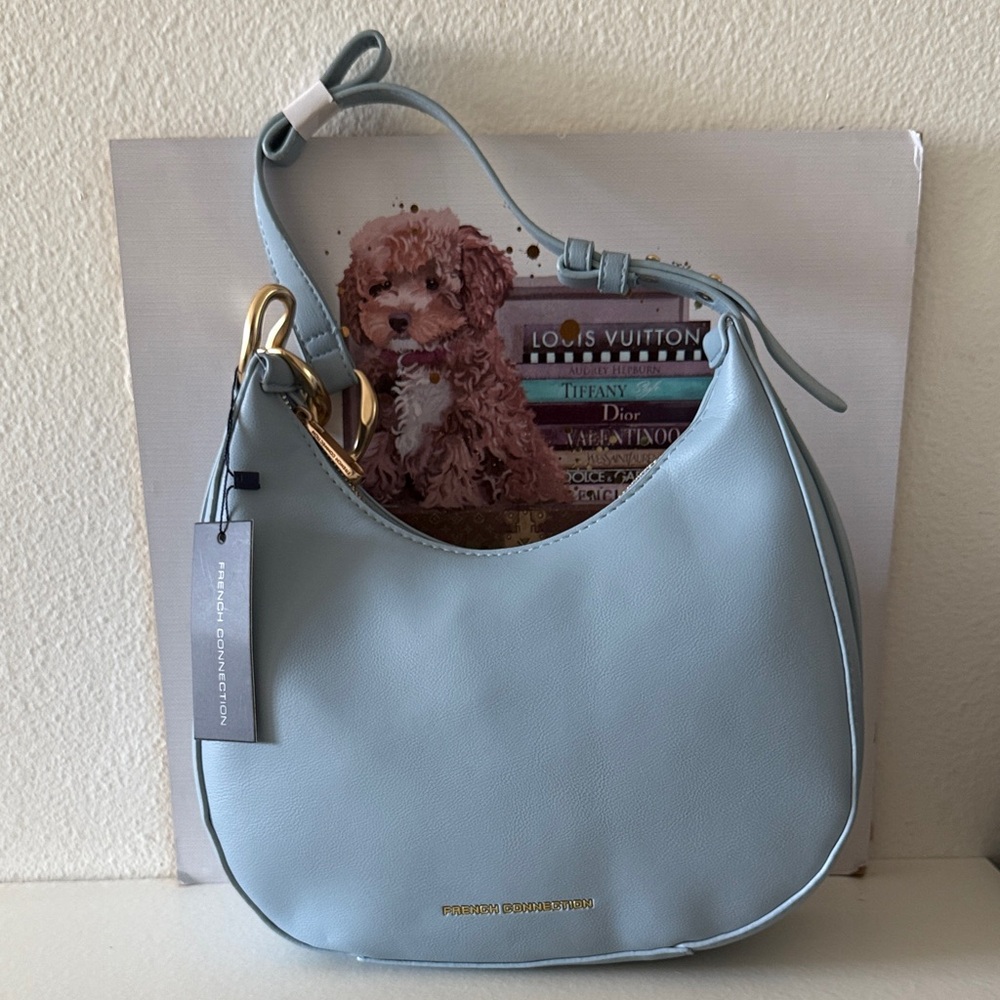 Forever Young Light Blue Shoulder Bag